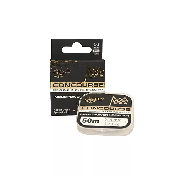 Benzar Concourse Mono Power 0,16mm 50m Monofile Vorfachschnur