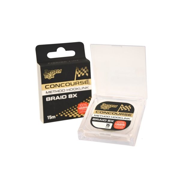 Benzár Concourse Braided Hooklink Vorfach 15m 0,10mm