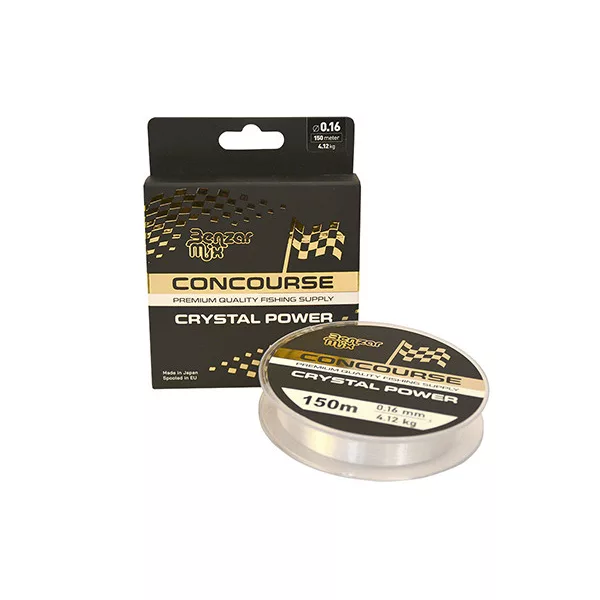 Benzar Concourse Crystal Power 0,14mm 150m Monofil Hauptschnur