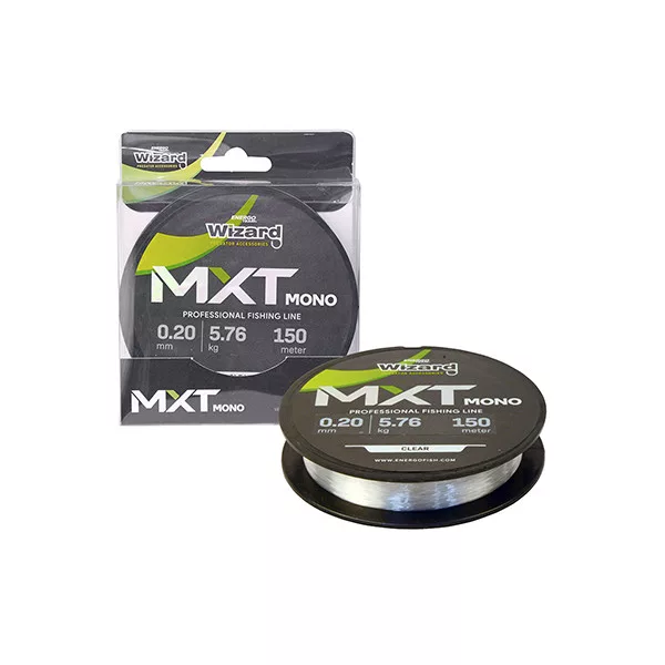 Wizard MXT Transparent 0,17mm 150m Monofile Hauptschnur
