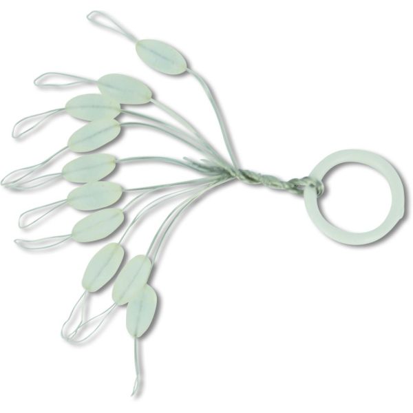 BLACK CAT SILIKONSTOPPER, OVAL 10 Stück/Packung 7MM