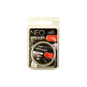   Carp Express Neo Powerlex Dark Green 15lbs Kopásálló Fonott Süllyedő Előkezsinór 10m