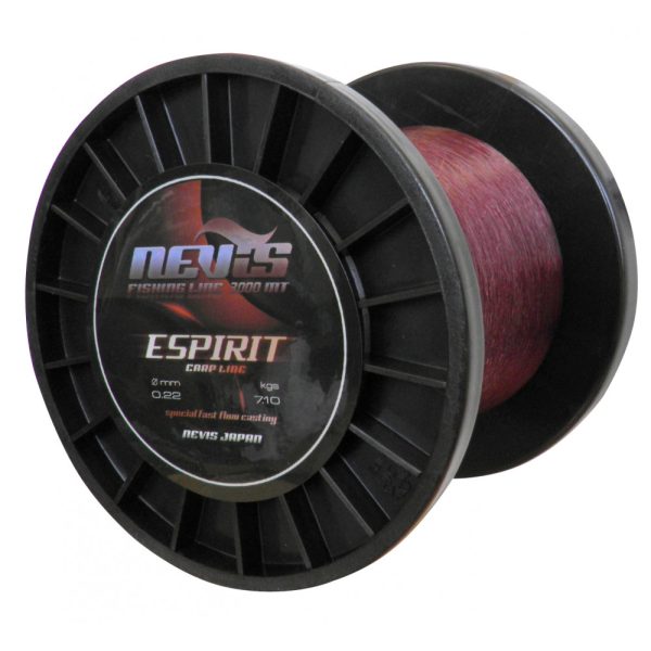 Nevis Espirit 3000m 0.30mm Monofile Hauptschnur-Bordeaux