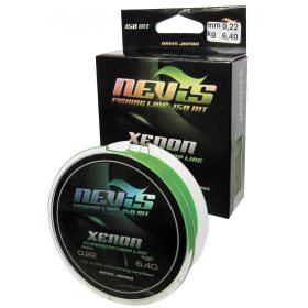 Nevis Xenon 150m 0.35mm Monofile Hauptschnur-Fluo Grün