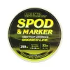 Carp Academy Spod & Marker Braid 250m 0.18m Geflochtene Hauptschnur-Gelb