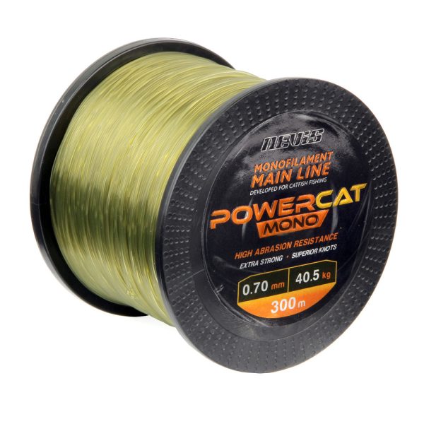 Nevis Powercat Mono 300m 0.70mm Monofile Hauptschnur-Dunkelgrün