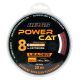 Nevis Powercat Braid Leader X8 20m 0.80mm Geflochtene Vorfachschnur-Braun