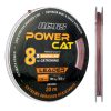 Nevis Powercat Braid Leader X8 20m 0.80mm Geflochtene Vorfachschnur-Braun