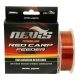 Nevis Red Carp Feeder 300m 0.20mm Monofil Hauptschnur-Durchscheinendes Rot
