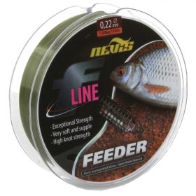 Nevis F-Line Feeder 150m 0.30mm Monofile Hauptschnur-Grün