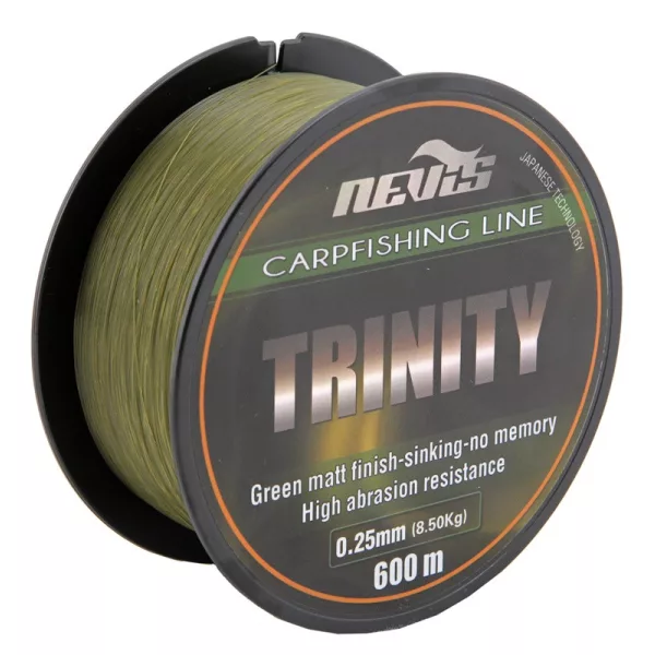 Nevis Trinity Grün 0,32mm 600m Monofile Hauptschnur
