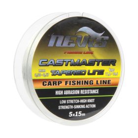 Nevis Castmaster Tapered Line 5X15m 0.20-0.57mm Schnur