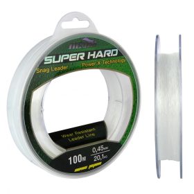   Nevis Superhart Snag Leader 100m 0.50mm Monofile Hauptschnur-Transparent