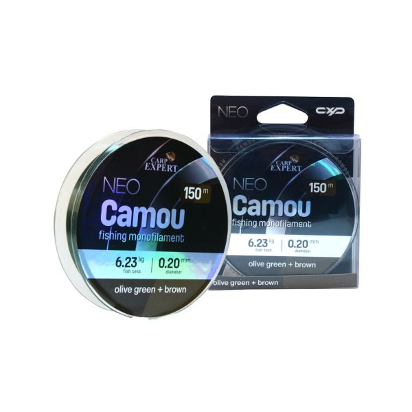 Carp Expert Neo Camou 0,20mm Monofile Hauptschnur 150m