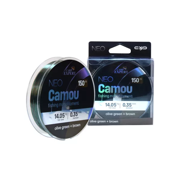 Carp Expert Neo Camou 0,35mm Monofile Hauptschnur 150m