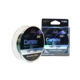 Carp Expert Neo Camou 0,25mm Monofile Hauptschnur 300m