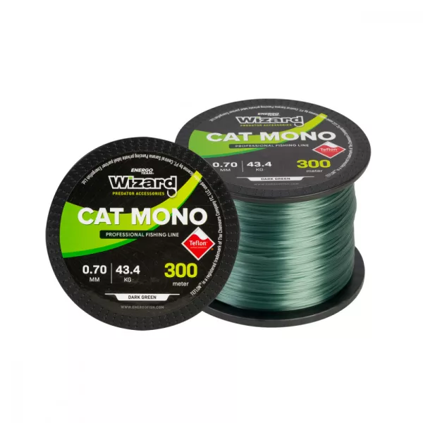 WIZARD CAT MONO 0,60MM 300M 36,2KG - Hauptschnur - Monofile Schnur