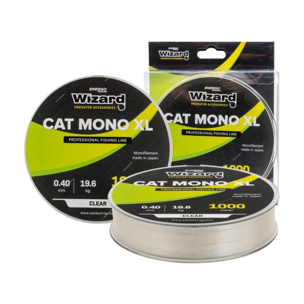 Wizard Cat Mono XL Monofile Schnur 0,70mm 400m