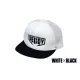 Decoy DA-17 Flat Mesh Cap White Black Baseballkappe 1Stk