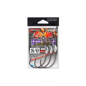   Decoy Worm 130M Makisagu Magnum #10/0 14gr Weighted Offset Haken 2 Stk.