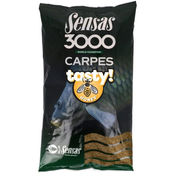 Sensas 3000 Karpfen Lecker Honig Futter 1kg