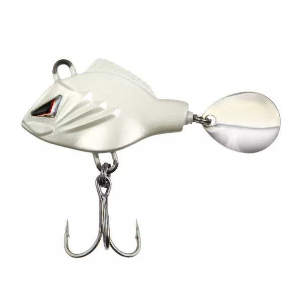 Reiva Jigging Spinner 6,0cm 18gr Pearl White Kunstköder