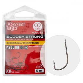   BENZÁR SCOOBY STRONG HAKEN 8 10STK/PACK - Brassenhaken - Widerhakenhaken, Spatenendhaken