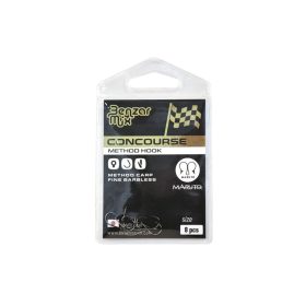 Benzár Concourse Method Carp Fine Barbless Haken 18