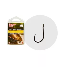   Benzár Mix Fito Specimen-C 1 Ösen-, Widerhaken-Silberkarpfenhaken 5 Stk.