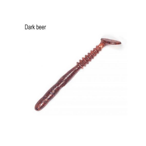 DS Dancer 7,11cm Dark beer 10 Stück/Packung Kunstköder aus Plastik