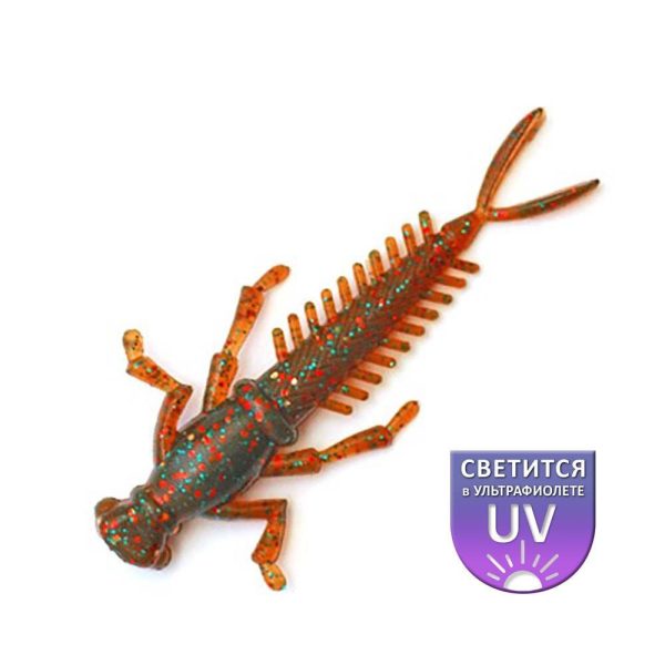 DS Nymph 5,08cm Engine oil 10 Stk./Packung Plastikköder