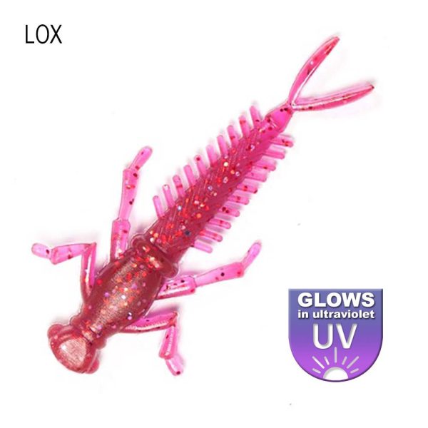 DS Nymph 5,08cm Lox 10 Stk./Packung Plastikköder