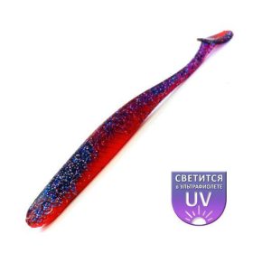   DS Alburnus FAT 10,16cm Fire-violet 4 Stück/Packung Kunstköder aus Plastik