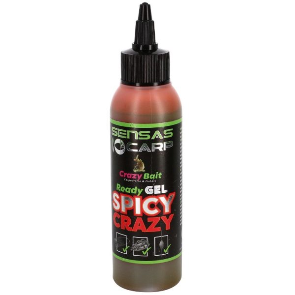 Sensas Gel Crazy Spicy Gieß-Gel 115ml