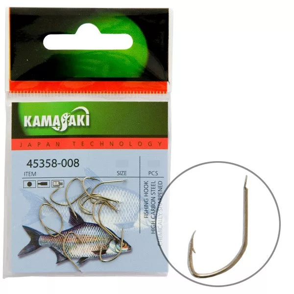 Kamasaki Carbon Haken P890Br Nr. 16 Verpackt (16Db)
