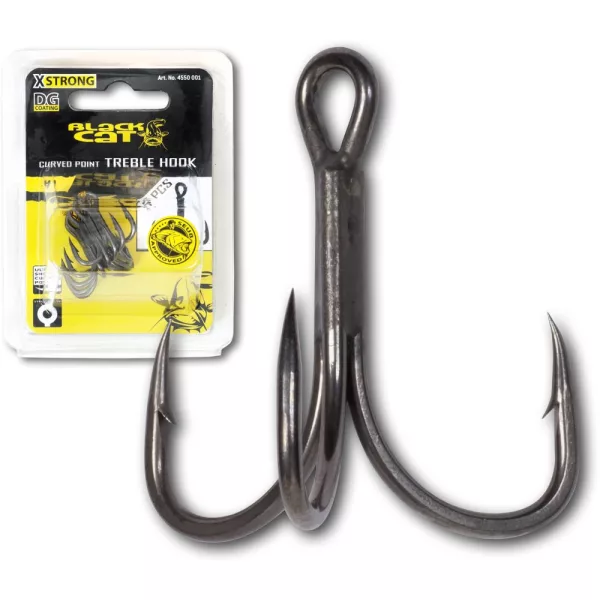 Black Cat Curved Point Drillingshaken Dg Dg Coating #1/0 5Stk/Packung