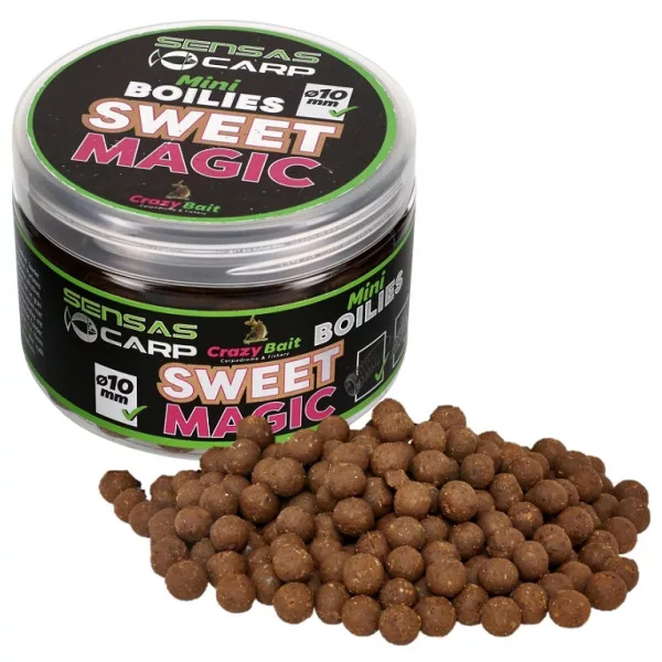 Sensas Mini Boilies Crazy Sweet Magic 10mm Köderboilie 80gr