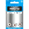 Spro FreeStyle Eyed Bottom Jigs Glow White 5g Grund-Jig