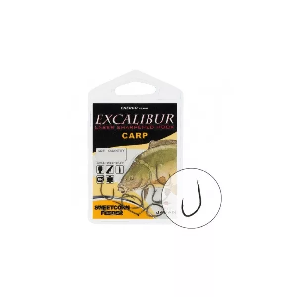 Excalibur Haken Zuckermais Feeder Ns 6