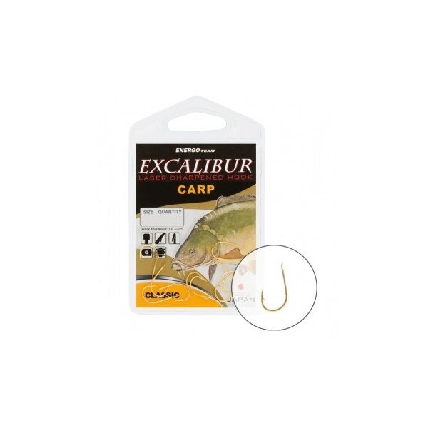Excalibur Haken Carp Classic Gold 14