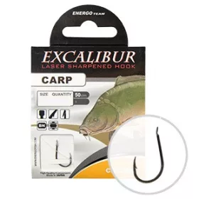 Excalibur gebundener Haken Karpfen Classic, Bn No.1