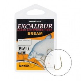 Excalibur Haken Brassen Match Braun 6