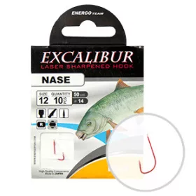 Excalibur gebundener Haken Bolo, Rot No.12