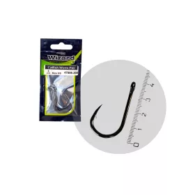   Wizard Catfish Worm Pro Brazed mit Öhr und Widerhaken 3/0 Wels-Haken