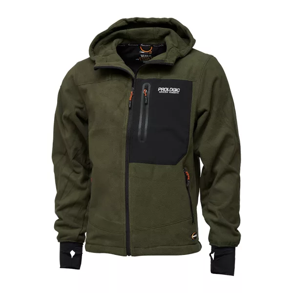 Prologic - Commander Flecce Jacket Green - Übergangsjacke - XXL - Frühlingsbekleidung, Herbstbekleidung - Jacke