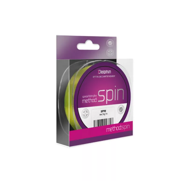 Delphin METHOD SPIN 150m/gelb 0,16mm