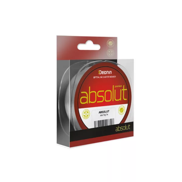 Delphin ABSOLUT 200m/transparent 0,16mm 5,6lbs