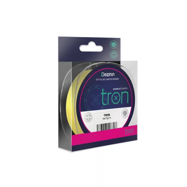Delphin TRON fluogelb / 130m 0,05mm 5lbs