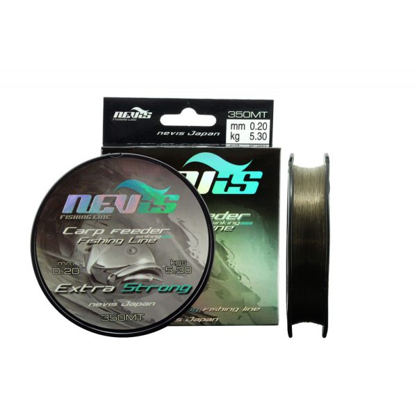 Nevis Carp Feeder 150m 0.18mm Monofile Hauptschnur-Grün