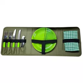 Carp Academy Camping-Geschirrset für 2 Personen